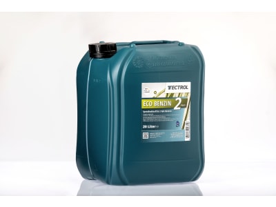 TECTROL ECO BENZIN 2 PLUS 20 l Kanister   Sonderkraftstoff, Gerätebenzin, Alkylatbenzin für 2-Takt-Motoren, gebrauchsfertig, Spezialkraftstoff