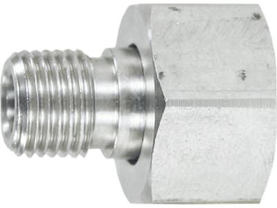 Gewindenippel 1/4" AG - M 18 IG, Edelstahl, 2-teilig, für Flächenreiniger "Turbodevil TD 300 Basic" Gewindenippel 1/4" AG - M 18 IG, Edelstahl, 2-teilig, für Flächenreiniger "Turbodevil TD 300 Basic"