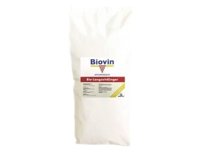 Biovin BlütoVin Bio-Langzeitdünger organischer NPK 3+1+3.5 Langzeitdünger aus Traubenreste 20 kg Sack  Pulver