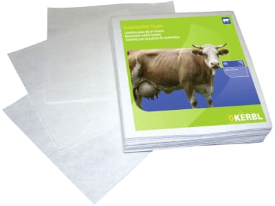 KERBL Euterpapier "Uddero Clean Super" 370 x 340 mm 50 St., 15666 KERBL Euterpapier "Uddero Clean Super" 370 x 340 mm 50 St., 15666
