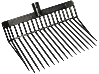 KERBL Dunggabel "Premium" 39 x 33 cm Kunststoff schwarz , 323475