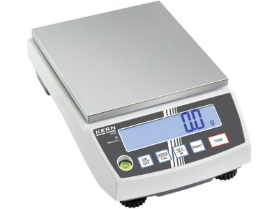 Kern® & Sohn Präzisionswaage "PCB 6000-0", Wägebereich 1,0 g – 6 kg, Einteilung 1 g, PCB 6000-0