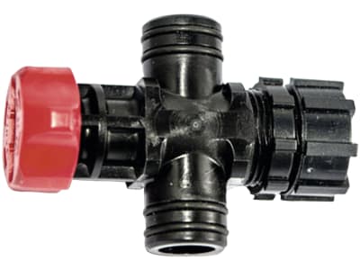 Düsenkörper, 2 x Steckanschluss, für Feldspritzleitung Holder Düsenkörper, 2 x Steckanschluss, für Feldspritzleitung Holder