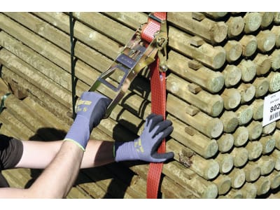 KERBL Zurrgurt 50 mm, 2-teilig, Spitzhaken, Langhebelratsche, rot KERBL Zurrgurt 50 mm, 2-teilig, Spitzhaken, Langhebelratsche, rot