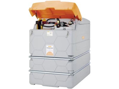 Cemo Tankanlage "Cube-Tank Outdoor Premium" für Diesel, stationär, Elektropumpe 230 V, 10297