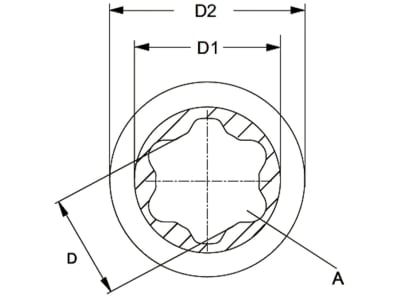 Walterscheid Lagerring "SC", Profil 00a; 00c, Gelenkwellenschutz SC 05, 1315269