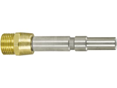 Stecknippel "KW" M 22 x 1,5 AG, Edelstahl, für Kärcher Hochdruckreiniger Stecknippel "KW" M 22 x 1,5 AG, Edelstahl, für Kärcher Hochdruckreiniger