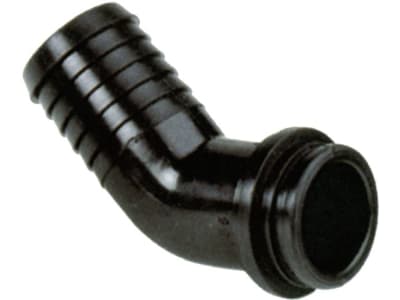 Agrotop Schlauchanschluss gebogen, für Überwurfmutter/O-Ring 45 ° Agrotop Schlauchanschluss gebogen, für Überwurfmutter/O-Ring 45 °