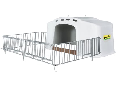 Patura Kälberiglu "XXL" für 10 Kälber, mit Umzäunung, 361600 Patura Kälberiglu "XXL" für 10 Kälber, mit Umzäunung, 361600