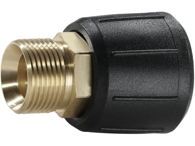 Kärcher® Schraubkupplung mit Griffschutz, M 22 x 1,5 für Hochdruckreingier, 4.401-091.0 Kärcher® Schraubkupplung mit Griffschutz, M 22 x 1,5 für Hochdruckreingier, 4.401-091.0