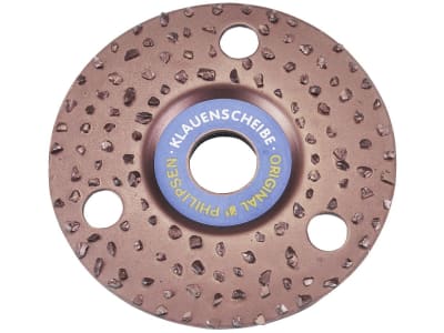 IP PHILIPSEN Klauenscheibe "Super" 125 mm, für weiche Klauen, weit bestückt, 16344