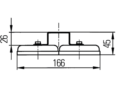 Hella® Magnethalter für Arbeitsscheinwerfer mit U-Befestigungsbügel (Best. Nr. 10066033, 10066047, 10066060), 8HG 004 806-001 Hella® Magnethalter für Arbeitsscheinwerfer mit U-Befestigungsbügel (Best. Nr. 10066033, 10066047, 10066060), 8HG 004 806-001