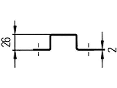 Hella® Halter mit Langlöchern für Arbeits- und Hauptscheinwerfer, 9XD 130 261-001