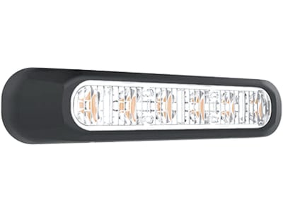 LED-Warnblinkleuchte oval, weiß, 132,7 x 28,2/35,4 x 28,0 mm, 12 – 36 V, 098 286 275 LED-Warnblinkleuchte oval, weiß, 132,7 x 28,2/35,4 x 28,0 mm, 12 – 36 V, 098 286 275