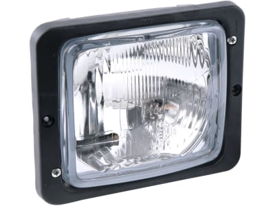 Hella® Hauptscheinwerfer links/rechts, Halogen H4; T4W, 12 V; 24 V, 173 x 144 x 99 mm, quadratisch, 1AA 004 109-041 Hella® Hauptscheinwerfer links/rechts, Halogen H4; T4W, 12 V; 24 V, 173 x 144 x 99 mm, quadratisch, 1AA 004 109-041