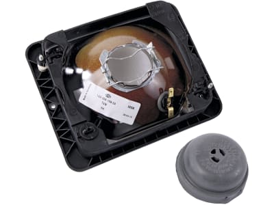 Hella® Hauptscheinwerfer links/rechts, Halogen H4; T4W, 12 V; 24 V, 173 x 144 x 99 mm, quadratisch, 1AA 004 109-041 Hella® Hauptscheinwerfer links/rechts, Halogen H4; T4W, 12 V; 24 V, 173 x 144 x 99 mm, quadratisch, 1AA 004 109-041