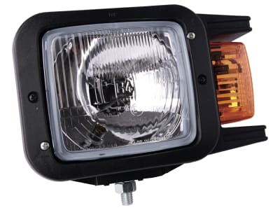 Hella® Hauptscheinwerfer links/rechts, Halogen H4; P21W; T4W, 12 V; 24 V, quadratisch Hella® Hauptscheinwerfer links/rechts, Halogen H4; P21W; T4W, 12 V; 24 V, quadratisch