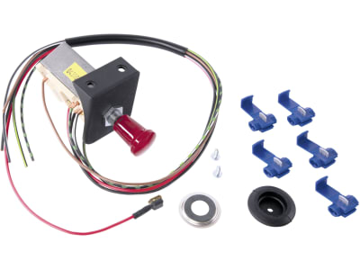 Hella® Warnblinkschalter 12 V, 6 x 21 W, Länge 101,5 mm, Länge Kabel 600 mm, 6HD 002 535-101 Hella® Warnblinkschalter 12 V, 6 x 21 W, Länge 101,5 mm, Länge Kabel 600 mm, 6HD 002 535-101