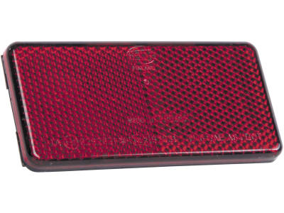 Hella® Rückstrahler rechteckig, rot, 94 x 44 x 6,5 mm, geklebt, 8RA 003 326-031 Hella® Rückstrahler rechteckig, rot, 94 x 44 x 6,5 mm, geklebt, 8RA 003 326-031