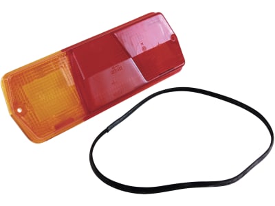 Hella® Lichtscheibe eckig, links, 201 x 76 mm, für Schlussleuchte (Best. Nr. 10066259, 10066302), 9EL 107 368-001