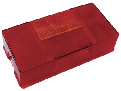 Hella® Lichtscheibe quadratisch, links, 210 x 108 mm für Schlussleuchte, senkrecht, 9EL 136 819-041