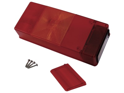 Hella® Lichtscheibe quadratisch, links/rechts, 246 x 108 mm, für Schlussleuchte, 9EL 147 096-001 Hella® Lichtscheibe quadratisch, links/rechts, 246 x 108 mm, für Schlussleuchte, 9EL 147 096-001