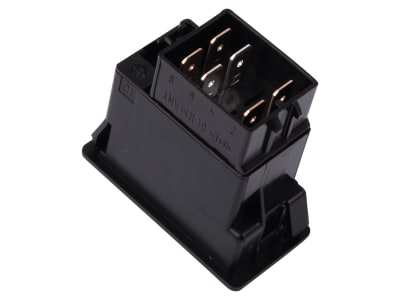 Hella® Wippschalter 12 V; 24 V, einstufig, zwei Schaltkreise, 8 Anschlüsse, mit Auffindbeleuchtung; mit Funktionsbeleuchtung, 6FH 004 570-131 Hella® Wippschalter 12 V; 24 V, einstufig, zwei Schaltkreise, 8 Anschlüsse, mit Auffindbeleuchtung; mit Funktionsbeleuchtung, 6FH 004 570-131