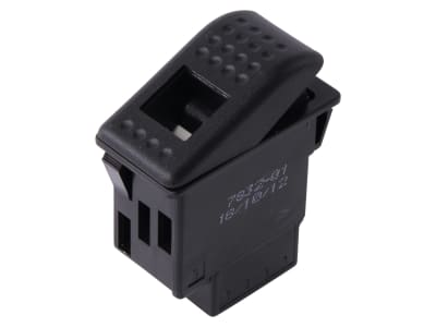 Hella® Wippschalter 12 V; 24 V, einstufig, ein Schaltkreis, 4 Anschlüsse, ohne Komfortfunktion; mit Auffindbeleuchtung, 6EH 007 832-011 Hella® Wippschalter 12 V; 24 V, einstufig, ein Schaltkreis, 4 Anschlüsse, ohne Komfortfunktion; mit Auffindbeleuchtung, 6EH 007 832-011