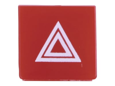 Hella® Symboleinsatz Warnblinklicht, rot, für Wippschalter, 9XT 713 630-391 Hella® Symboleinsatz Warnblinklicht, rot, für Wippschalter, 9XT 713 630-391