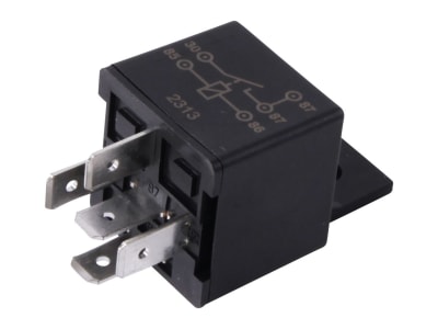 Hella® Relais 12 V, Schließer, mit Halter, 5-polig, Flachsteckanschluss, mit Doppelausgang Nr. 87, 4RA 933 791-121 Hella® Relais 12 V, Schließer, mit Halter, 5-polig, Flachsteckanschluss, mit Doppelausgang Nr. 87, 4RA 933 791-121