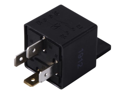 Hella® Relais 12 V, Schließer, mit Halter, 4-polig, Flachsteckanschluss, 4RA 965 400-071 Hella® Relais 12 V, Schließer, mit Halter, 4-polig, Flachsteckanschluss, 4RA 965 400-071