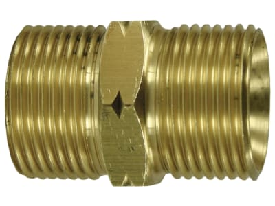 Gewindenippel M 21 x 1,5 AG, Messing Gewindenippel M 21 x 1,5 AG, Messing
