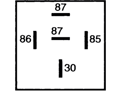 Hella® Relais 12 V, Öffner; Schließer; Wechsler, mit Halter, 5-polig, Flachsteckanschluss, 4RD 933 332-391