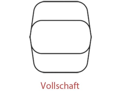 Walterscheid Zugöse "ZO74054-40A-5", Ø Öse 40 mm, mit Vollschaft 55 x 65 mm, Anhängekupplung bis 1.350 kg Stützlast, 8002258