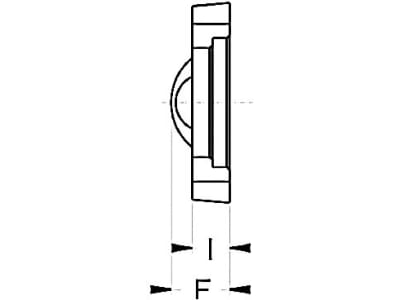 SAE-Flanschhälfte "FHL 3000 PSI" leicht, 1", 1 Paar