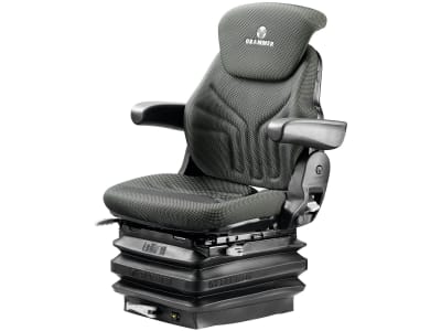 Grammer Traktorsitz "Maximo® Basic", mechanisch gefedert, High-Performance-Stoff, anthrazit/grün/silber, ohne Rückenverlängerung Grammer Traktorsitz "Maximo® Basic", mechanisch gefedert, High-Performance-Stoff, anthrazit/grün/silber, ohne Rückenverlängerung