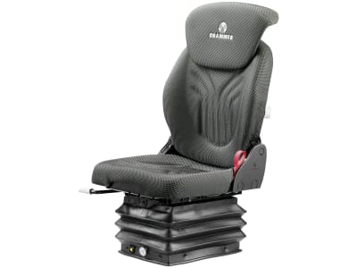 Grammer Traktorsitz "Compacto® Comfort S", luftgefedert, High-Performance-Stoff, anthrazit/grün/silber Grammer Traktorsitz "Compacto® Comfort S", luftgefedert, High-Performance-Stoff, anthrazit/grün/silber