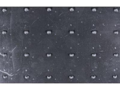 Fußmatte Gummi schwarz, 2-teilig, Einfassung Stoff-Spiralband schwarz, für Ammann Walzenzug ASC 110/70, Bj. 07 – 22 Fußmatte Gummi schwarz, 2-teilig, Einfassung Stoff-Spiralband schwarz, für Ammann Walzenzug ASC 110/70, Bj. 07 – 22