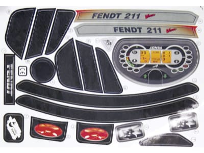 Rolly Toys® Aufkleber für Trettraktor Fendt 211 Vario, 105 000 200 00 Rolly Toys® Aufkleber für Trettraktor Fendt 211 Vario, 105 000 200 00