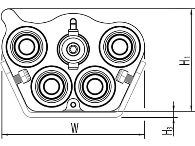 Cejn® Multikupplung "Multi-X Quattro 10" geräteseitig