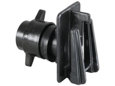 Patura Breitbandisolator schwarz für Pfähle bis 12 mm, Breitbänder bis 40 mm, Seile 10 St., 127510 Patura Breitbandisolator schwarz für Pfähle bis 12 mm, Breitbänder bis 40 mm, Seile 10 St., 127510