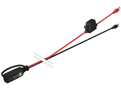 CTEK™ Ladezustandsanzeige "Ladeampel" mit Ringkabelschuhen 8,4 mm Länge Kabel 550 mm, 56-382 CTEK™ Ladezustandsanzeige "Ladeampel" mit Ringkabelschuhen 8,4 mm Länge Kabel 550 mm, 56-382