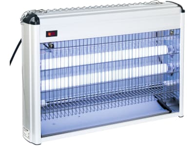 KERBL Fliegenvernichter "Eco Kill" 2 x 15 W, blau, max. 150 m², Aluminiumgehäuse, 299950 KERBL Fliegenvernichter "Eco Kill" 2 x 15 W, blau, max. 150 m², Aluminiumgehäuse, 299950
