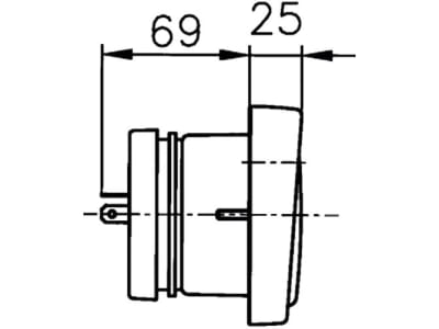 Hella® Hauptscheinwerfer links/rechts, Halogen H4, 12 V, 182 x 102 x 94 mm, quadratisch, 1AB 006 213-001 Hella® Hauptscheinwerfer links/rechts, Halogen H4, 12 V, 182 x 102 x 94 mm, quadratisch, 1AB 006 213-001