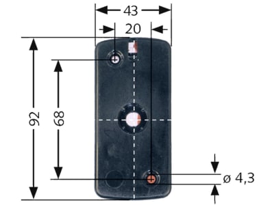 Jokon Positionsleuchte "SPL 07" eckig, 92 x 43 x 37 mm