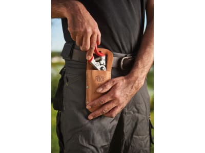 FELCO 910  Gürtel-Etui aus Leder für Gartenscheren