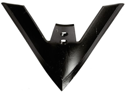 Frank Gänsefußschar 420 x 8 mm, Abstand Bohrungen 44,5 mm, gehärtet, für universal Frank Gänsefußschar 420 x 8 mm, Abstand Bohrungen 44,5 mm, gehärtet, für universal