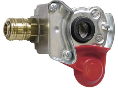 Kupplungskopf mit Druckluftmuffe 1/2" AG für Reifenfüllschläuche Kupplungskopf mit Druckluftmuffe 1/2" AG für Reifenfüllschläuche