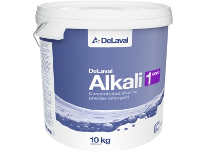 DeLaval Melkmaschinenreiniger "Alkali 1 conc" 10 kg alkalisch, Pulver, 741001315