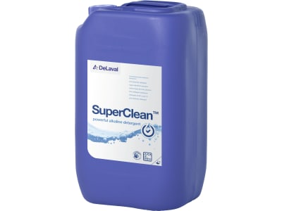 DeLaval Melkmaschinenreiniger "Super Clean" 25 l alkalisch, flüssig, chlorhaltig, 741007066